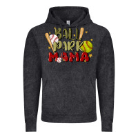 Vintage Black ballpark mama Vintage Hoodie - JahusDesignShop