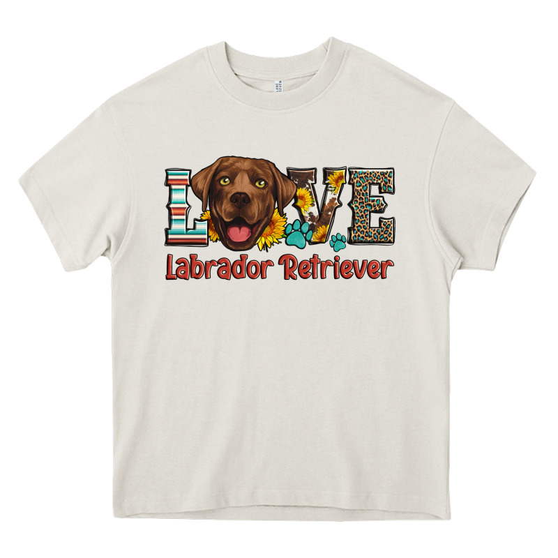 Love Labrador Retriever Heavy Core Tee by Artiststas | Teevron