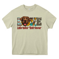Mossy love labrador retriever Heavy Core Tee - Artiststas