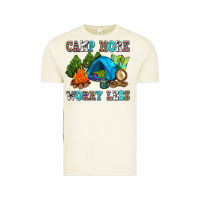Vintage Arctic camp more worry less Vintage Tee - AdoDesignShop