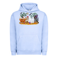 Pigment Grape Ice halloween chicken Urban Hoodie - CowGirlArtShop