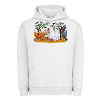 Pigment Lunar Rock halloween chicken Urban Hoodie - CowGirlArtShop