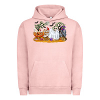 Pigment Salmon halloween chicken Urban Hoodie - CowGirlArtShop