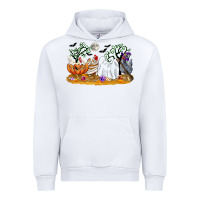 White halloween chicken Urban Hoodie - CowGirlArtShop