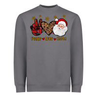 Storm peace love santa Heavyweight Sweatshirt - JahusDesignShop