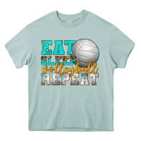 Arona eat sleep volleyball repeat Heavy Core Tee - texasbilliewilder