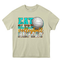 Mossy eat sleep volleyball repeat Heavy Core Tee - texasbilliewilder