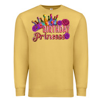 Antique Gold birthday princess Premium Sweatshirt - Artiststas