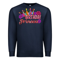 Navy birthday princess Premium Sweatshirt - Artiststas