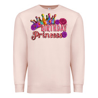 Pale Pink birthday princess Premium Sweatshirt - Artiststas