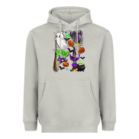 Moon Dust cute ghost Heavyweight Hoodie - LillyAllenDesigns