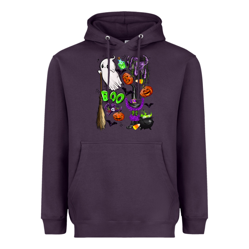 Cute Ghost Heavyweight Hoodie by LillyAllenDesigns | Teevron