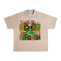 French Oak teach love inspire with Christmas and teacher elements Urban Heavy Tee - AdoDesignShop