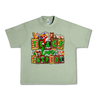 Oil Green teach love inspire with Christmas and teacher elements Urban Heavy Tee - AdoDesignShop