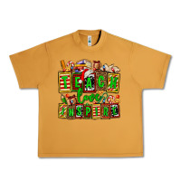 Peanut Butter teach love inspire with Christmas and teacher elements Urban Heavy Tee - AdoDesignShop