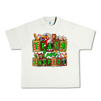Pistachio teach love inspire with Christmas and teacher elements Urban Heavy Tee - AdoDesignShop