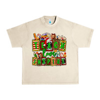 Sandshell teach love inspire with Christmas and teacher elements Urban Heavy Tee - AdoDesignShop