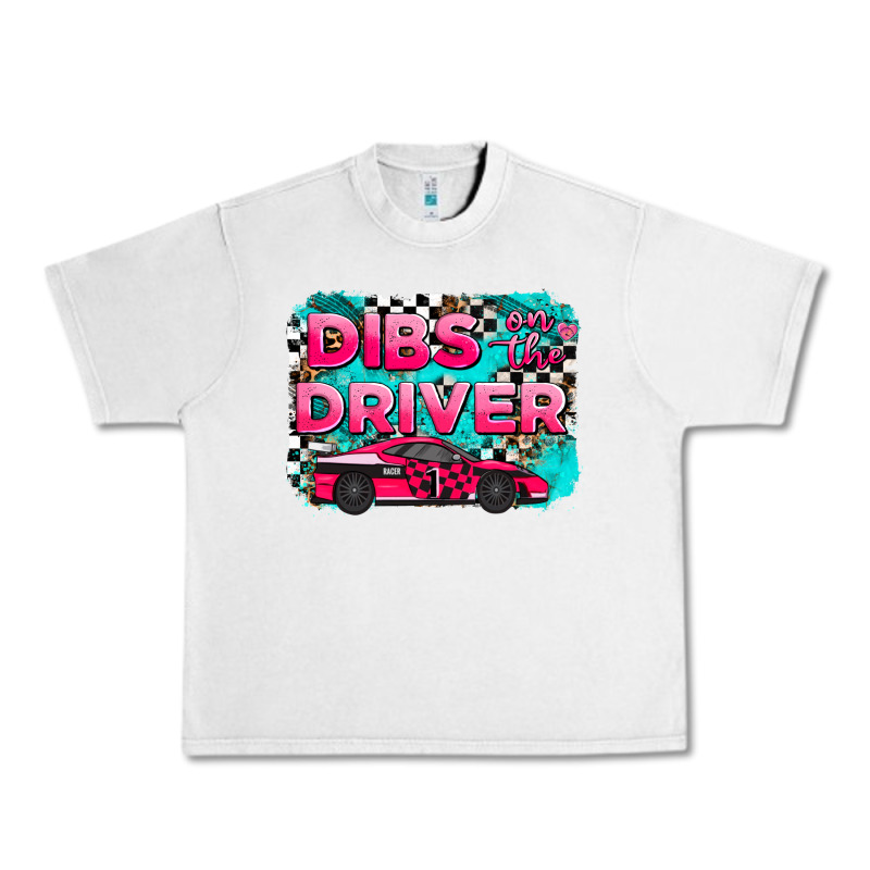 Dibs On The Driver Background Urban Heavy Tee by AdoDesignShop | Teevron