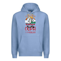 Colony Blue Being A Dad Is An Honor Being Papa Is Priceless Premium Hoodie - Bettercallsaul