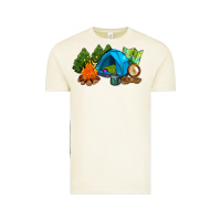 Vintage Arctic camp in the woods Vintage Tee - AdoDesignShop
