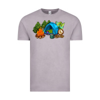 Vintage Zinc camp in the woods Vintage Tee - AdoDesignShop
