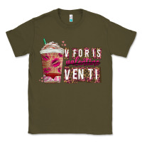 Army Green V For is Valentine Venti Classic Tee - CowhideDigitalArt