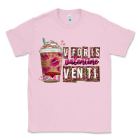 Bubblegum Pink V For is Valentine Venti Classic Tee - CowhideDigitalArt