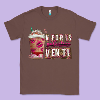V For Is Valentine Venti Classic Tee Designed By Cowhidedigitalart