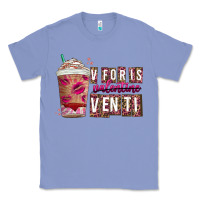 Colony Blue V For is Valentine Venti Classic Tee - CowhideDigitalArt