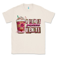 Natural V For is Valentine Venti Classic Tee - CowhideDigitalArt