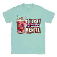 Seafoam V For is Valentine Venti Classic Tee - CowhideDigitalArt