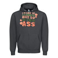 Smoke i might be a handful but so is this ass Zipper Hoodie - MaliasSmallBusiness