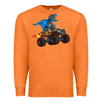 Carrot monster truck and  t rex dinosaur Premium Sweatshirt - Artiststas