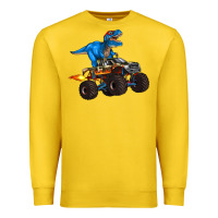 Lemon monster truck and  t rex dinosaur Premium Sweatshirt - Artiststas