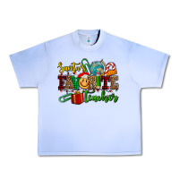 Grape Ice santa's favorite teacher Urban Heavy Tee - AdoDesignShop