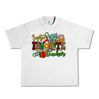 Lunar Rock santa's favorite teacher Urban Heavy Tee - AdoDesignShop
