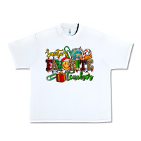White santa's favorite teacher Urban Heavy Tee - AdoDesignShop