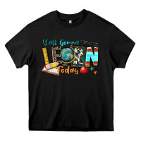 Black y'all gonna learn today Heavy Core Tee - Zillion Design Studio