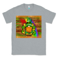Heather Grey st patricks gnomes rainbow Classic Tee - Artiststas