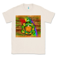 Natural st patricks gnomes rainbow Classic Tee - Artiststas