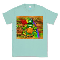 Seafoam st patricks gnomes rainbow Classic Tee - Artiststas