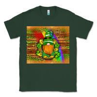 Sports Green st patricks gnomes rainbow Classic Tee - Artiststas