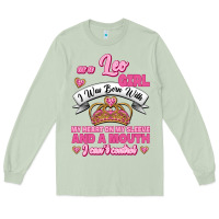 Matcha As A Leo Girl I Was Born With My Heart On My Sleeve And A Mouth Long Sleeve Tee - Jasminsmagicworld