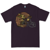 Plum American football helmet Premium Tee - BarkalooDesign
