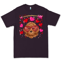 Plum valentine's day toy poodle Premium Tee - RanaPortraitStore