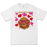 White valentine's day toy poodle Premium Tee - RanaPortraitStore
