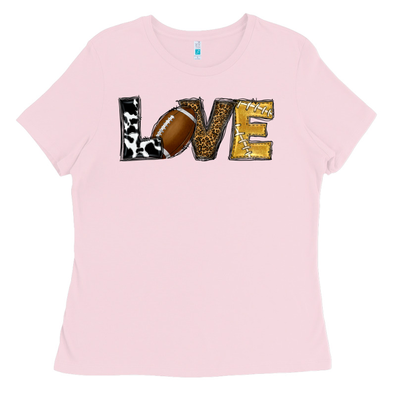 Football Love Ladies Tee by RanaPortraitStore | Teevron