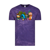 Cloud Purple camp coffee cups ado Vintage Tee - AdoDesignShop