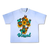 Grape Ice cross with butterfly blessed Urban Heavy Tee - BundleAndBundleShop