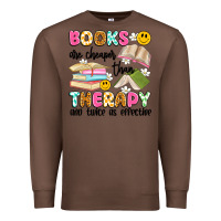 Chestnut books are cheaper than therapy and twice as effective Premium Sweatshirt - Artiststas